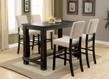 Sania Rustic Bar & Counter Height Dining Collection - Bar Table Only (60")