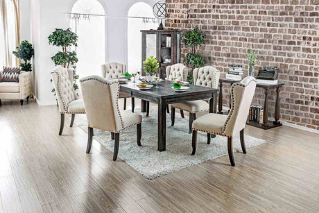 Sania Rustic Dining Collection - 84" Extendable Table Only