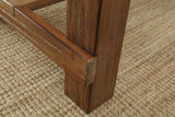 Sania Rustic Bar & Counter Height Dining Collection - Distressed Tables, Chairs & Nailhead Benches – Black & Brown, view 18
