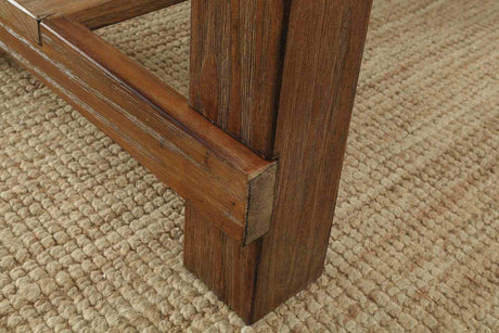 Sania Rustic Bar & Counter Height Dining Collection - Distressed Tables, Chairs & Nailhead Benches – Black & Brown, view 18