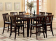 Edgewood II Transitional Counter Height Dining Table & Chairs - Counter Height Table (36"-52")