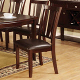 Edgewood I 78" Extendable Dining Table with 18" Leaf - Transitional Solid Wood in Espresso – Brown, view 2