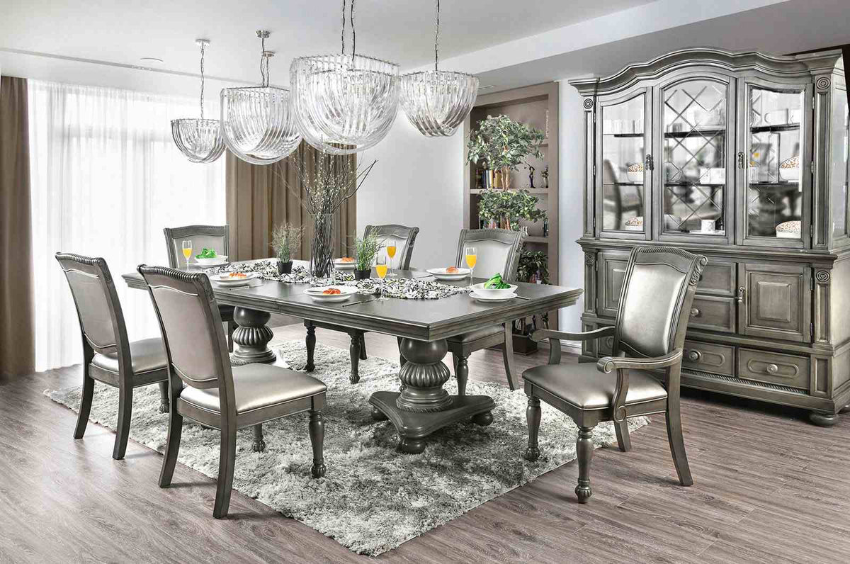 Alpena Transitional Dining Collection - Extendable Table Only (79"-103")