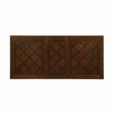 Alpena Transitional Dining Collection - 103" Extendable Double Pedestal Table, Leatherette Chairs & Hutch in Brown Cherry or Gray – Brown & Gray, view 2