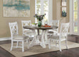 Auletta Rustic Solid Wood Dining Tables - Round Table (54")