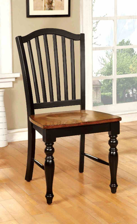 Mayville Country Extendable Dining Collection - 2 Side Chairs