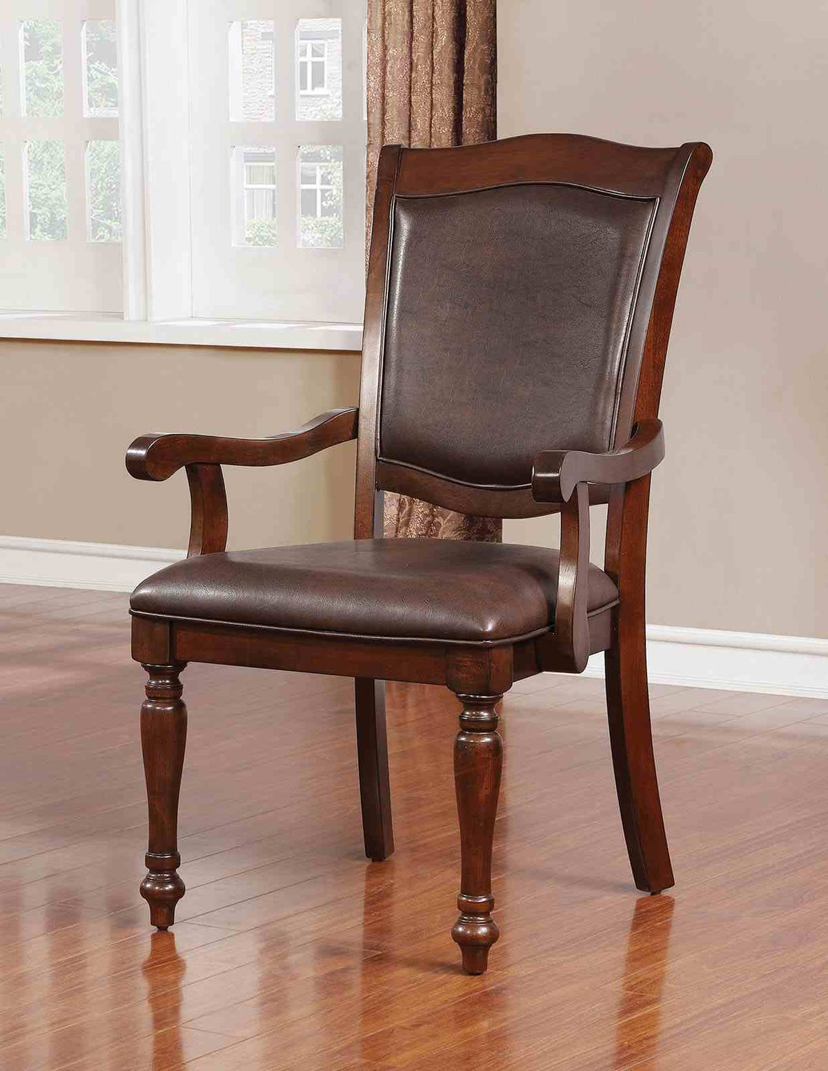Sylvana Traditional Extendable Dining Collection - 2 Arm Chairs