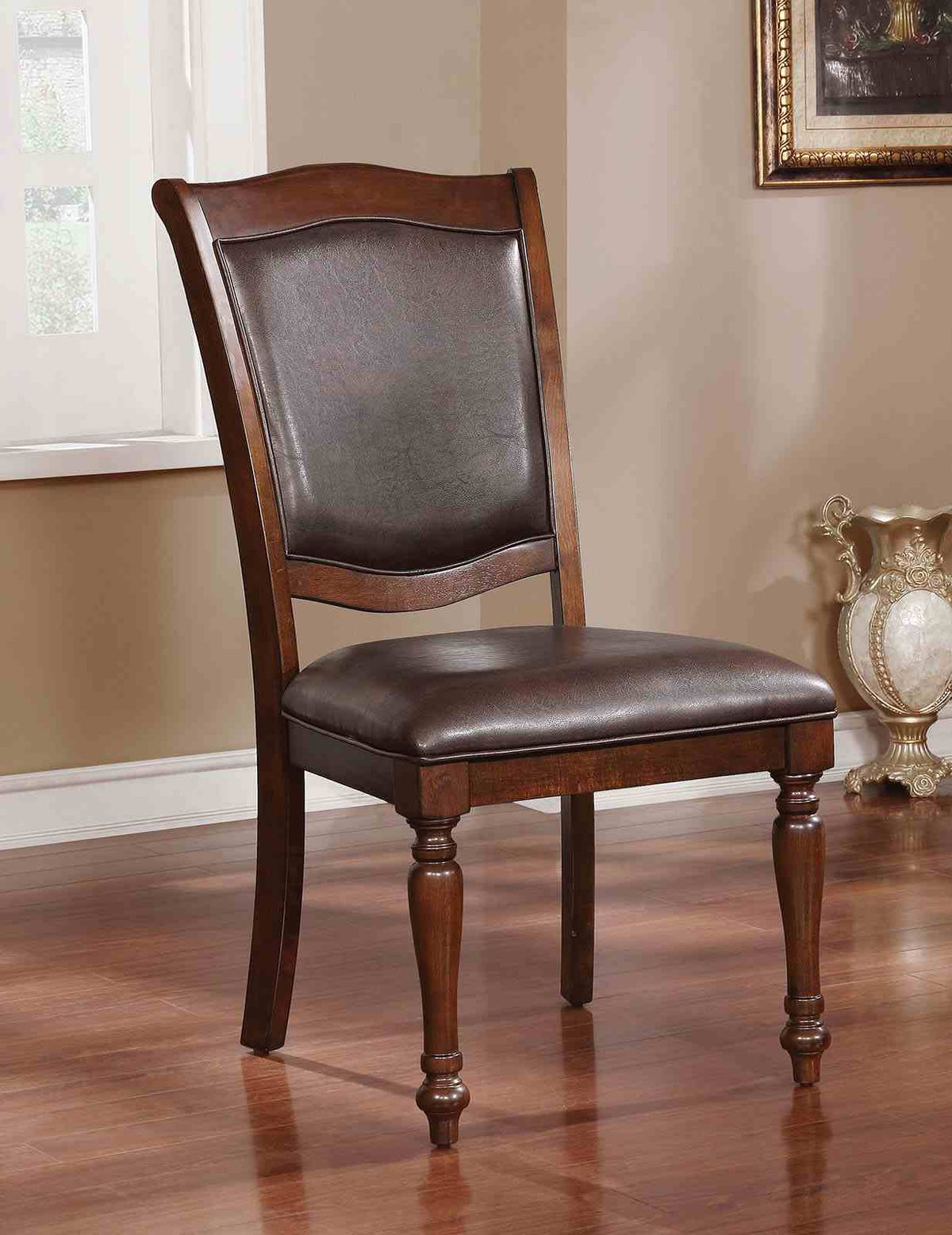 Sylvana Traditional Extendable Dining Collection - 2 Side Chairs