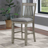 Anaya Counter Height Dining Table, Set & Chairs with Wine Storage - 2 Counter Chairs