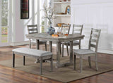 Laquila Rustic 60" Trestle Dining Collection - Table Only (60")