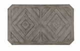 Laquila Rustic 60" Trestle Dining Collection - Ladder Back Chairs & Upholstered Bench in Wire-Brushed Gray – Gray, view 6