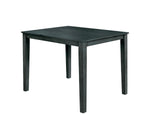 Fafnir Transitional Dining & Counter Height Sets - Padded Slat Back Chairs in Weathered Gray & Beige – Gray & Beige, view 5