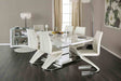 Midvale Contemporary 78" Extendable Dining Table & Chairs - Extendable Table Only (64"-78")