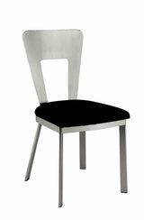 Nova Contemporary 60" Glass Top Dining Table & Set - 2 Side Chairs