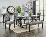 Alfred Rustic Dining Collection - Trestle Table Only (72")