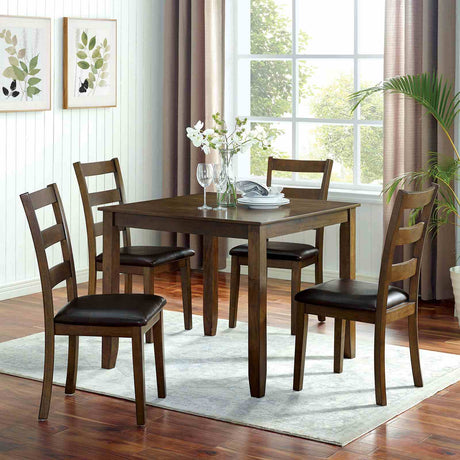 Gracefield Transitional 5-Piece Square Dining Set - 