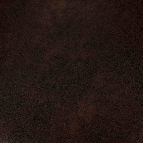 Gracefield Transitional 5-Piece Square Dining Set - 36" Table & Padded Leatherette Chairs in Walnut – Brown, view 3