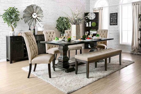 Nerissa Rustic Dining Collection - Trestle Table Only (84")