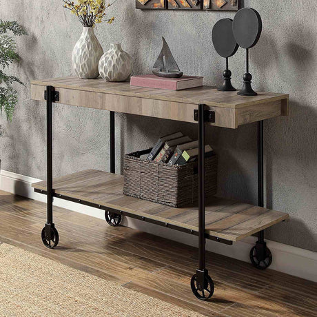 Lobb Industrial Coffee, End & Sofa Tables - Sofa Table