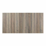 Lobb Industrial Coffee, End & Sofa Tables - Slat Design with Wheel Legs in Natural Tone & Black – Natural & Black, view 5