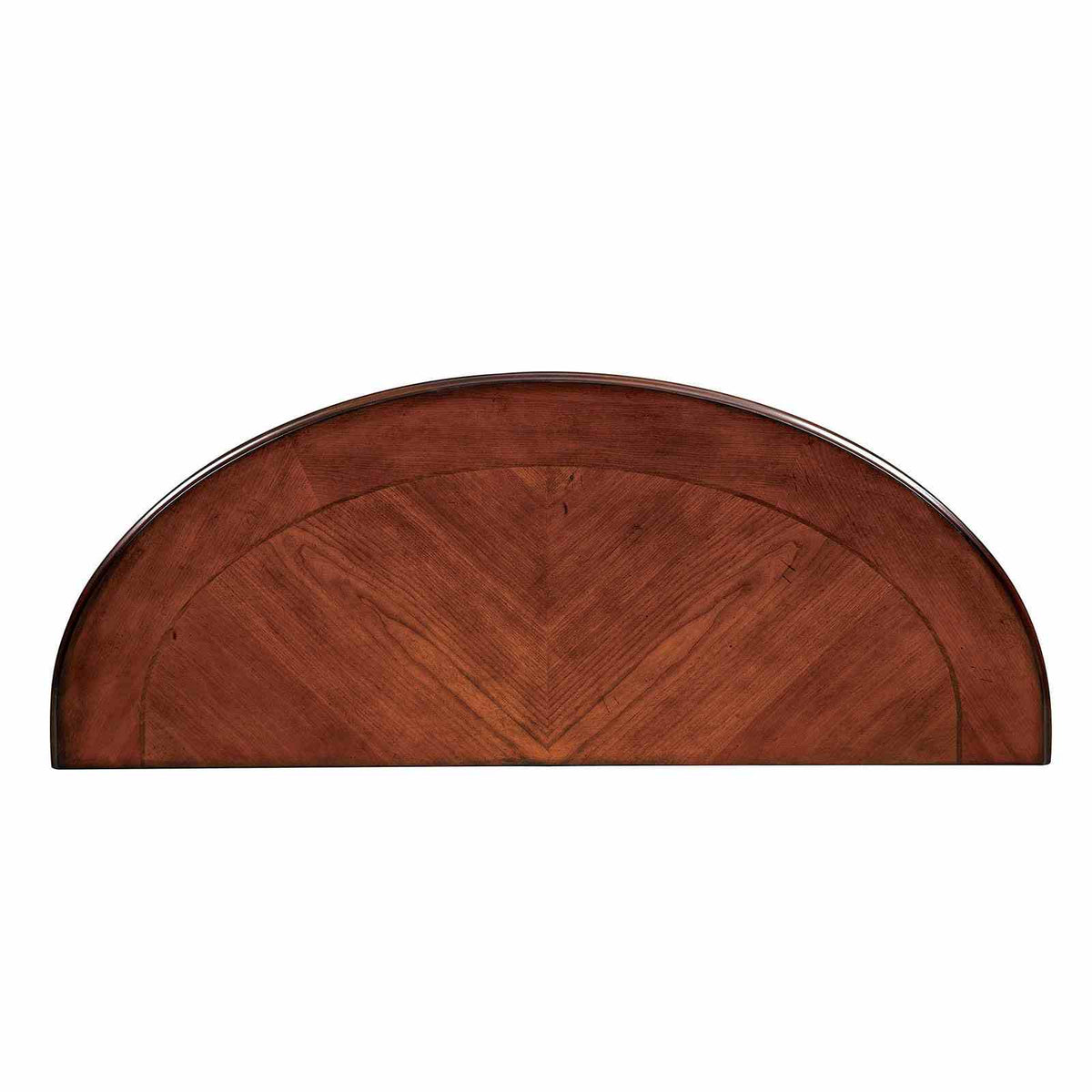 May Traditional Occasional Tables with Glass Top & Scroll Legs - Coffee, End, Sofa & Side Table in Brown Cherry – Brown, view 9