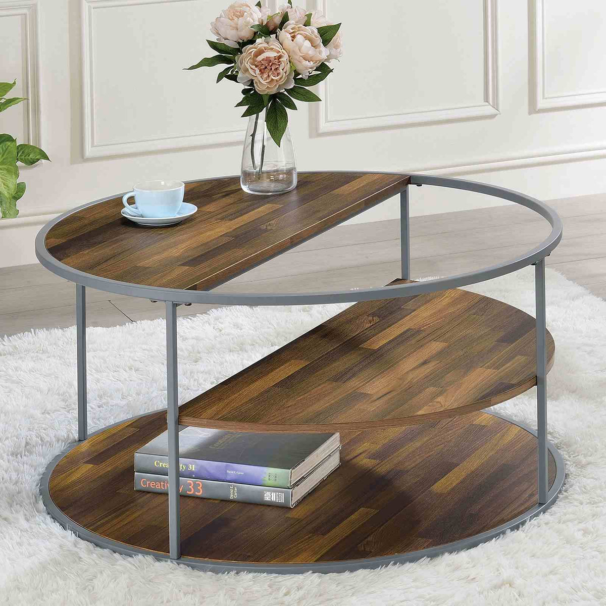 Orrin Industrial Coffee & End Table - Coffee Table