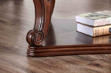 Walworth Traditional Carved Display Occasional Tables - Coffee, End & Sofa Table in Dark Oak – Brown, view 6