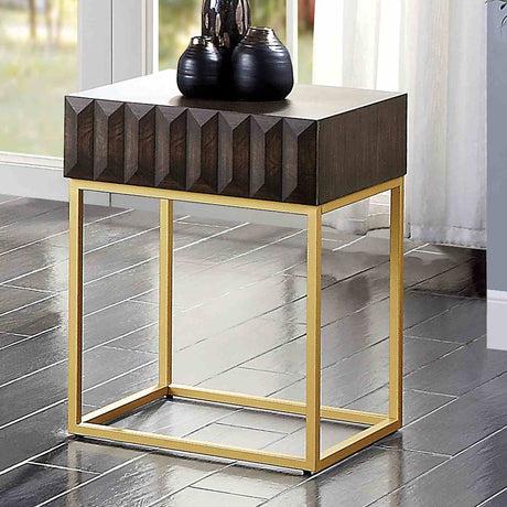 Augsburg Contemporary Two-Tone End & Side Tables - Side Table