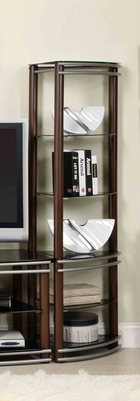 Silver Creek Contemporary Pier Shelves (Pair) - 
