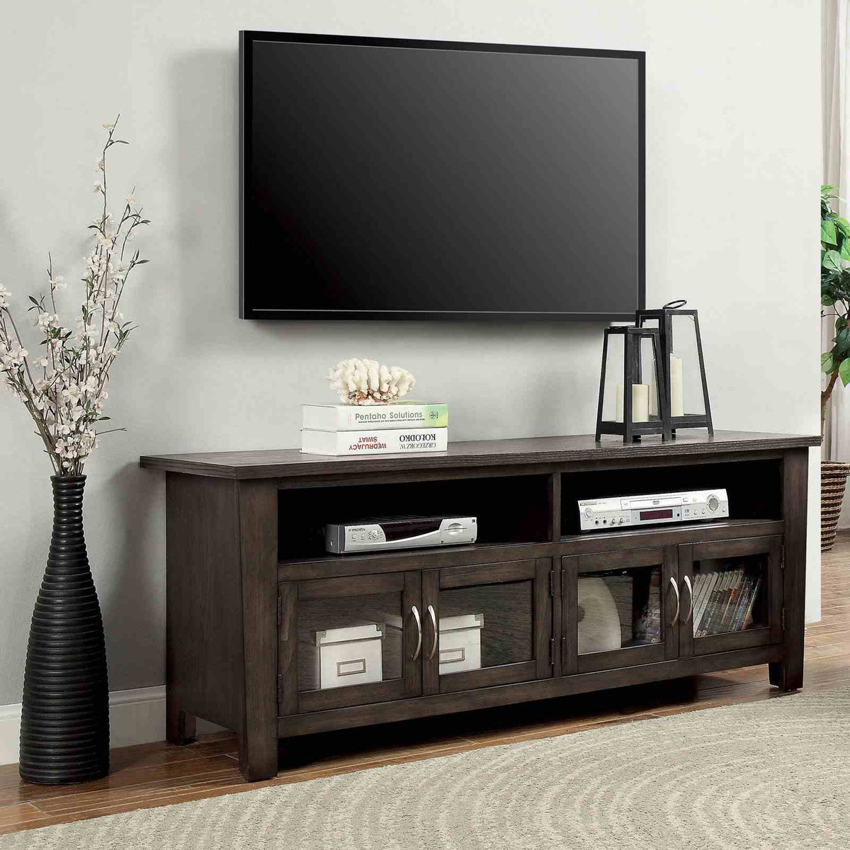 Alma Transitional TV Stand - 60"