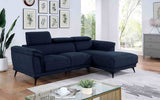 Napanee Contemporary Right-Chaise Sectional & Armless Chaise Chair - Sectional