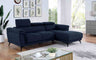 Napanee Contemporary Right-Chaise Sectional & Armless Chaise Chair - Sectional