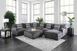 Kaylee Modular Chenille Sectional - U-Shaped Sectional - Right Chaise