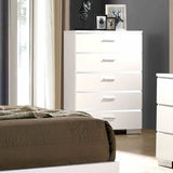 Malte Contemporary LED Platform Bed & Bedroom Collection - Chest