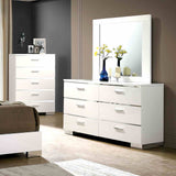 Malte Contemporary LED Platform Bed & Bedroom Collection - Dresser