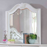 Belva Traditional Upholstered Youth Bed, Bedroom Set & Case Pieces - Mirror