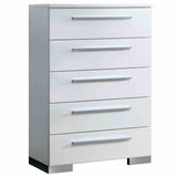 Clementine Contemporary Upholstered LED Bed & Bedroom Collection - Chest