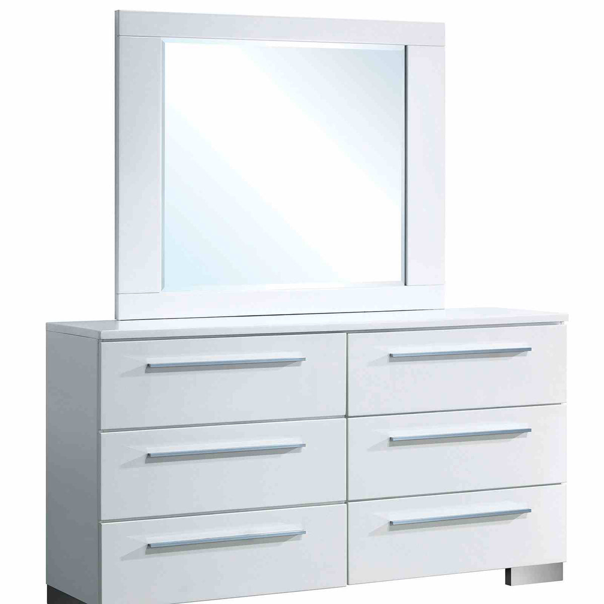 Clementine Contemporary Upholstered LED Bed & Bedroom Collection - Dresser