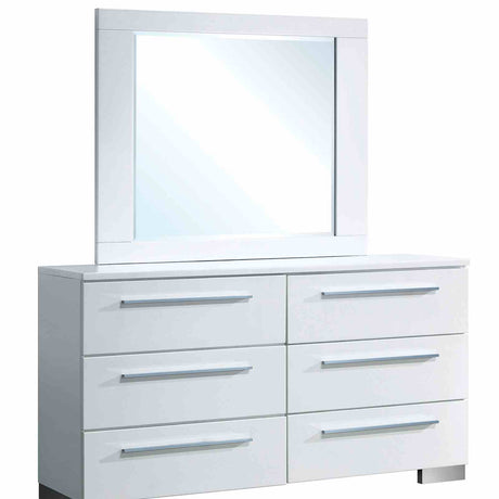 Clementine Contemporary Upholstered LED Bed & Bedroom Collection - Dresser