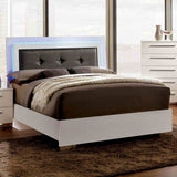 Clementine Contemporary Upholstered LED Bed & Bedroom Collection - Full Bed Only