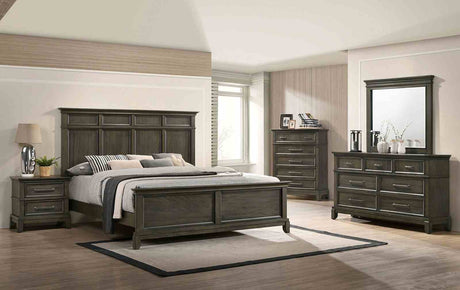 Houston Traditional Queen Panel Bed & Bedroom Collection - Queen Bed Only