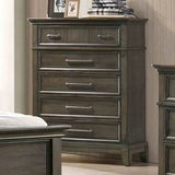 Houston Traditional Queen Panel Bed & Bedroom Collection - Chest