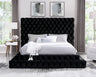 Stefania Glam Upholstered Platform Bed & Bedroom Set - Queen Bed Only