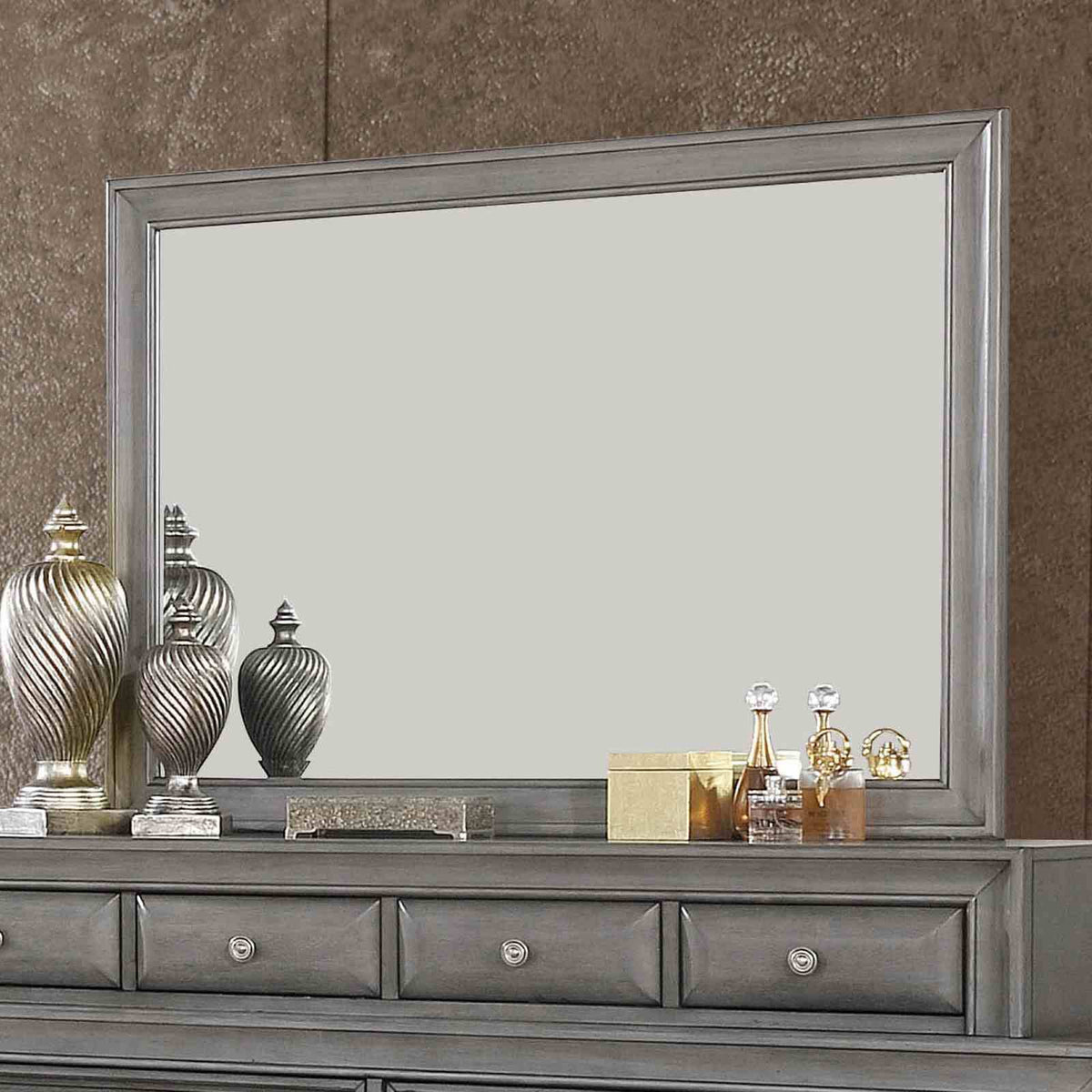 Brandt Transitional Storage Bed & Bedroom Collection - Mirror