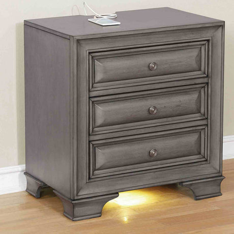 Brandt Transitional Storage Bed & Bedroom Collection - Nightstand