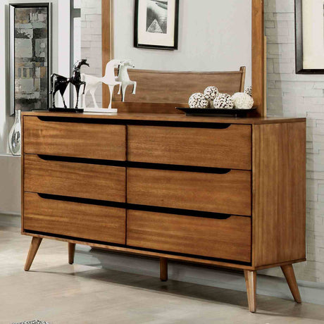 Lennart Mid-Century Modern Bed & Bedroom Collection - Dresser