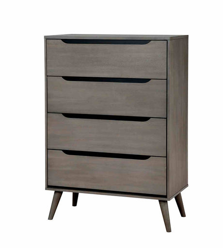Lennart Mid-Century Modern Bed & Bedroom Collection - Chest
