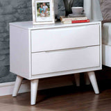 Lennart II Mid-Century Modern Platform Bed, Bedroom Set & Case Pieces - Nightstand
