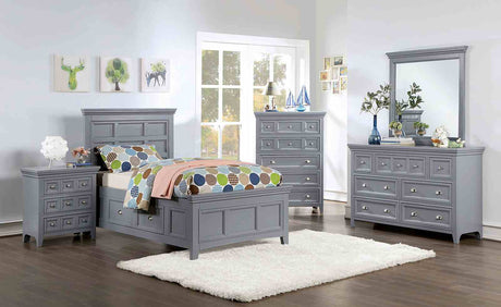 Castlile Transitional Storage Bed & Bedroom Collection - Twin Bed Only