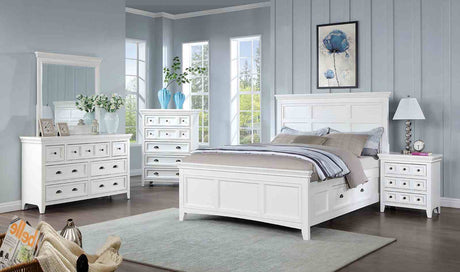 Castile Transitional Storage Platform Bed, Bedroom Set & Case Pieces - Full Bed Only